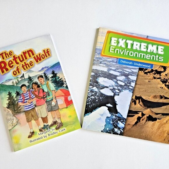 Lot of 2 Rigby Literacy by Design Level Grade 5 Fluency Reading Level U NEW - Picture 1 of 11